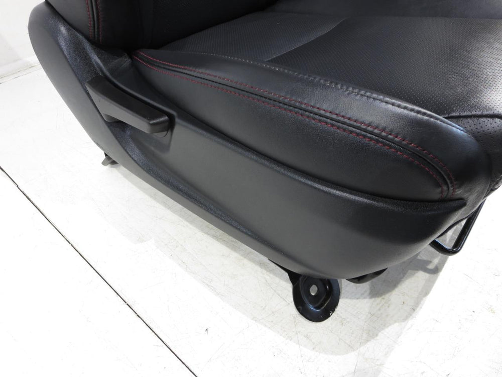 2015 - 2021 Subaru WRX Black Sport Leather Front Seats #356i | Picture # 9 | OEM Seats