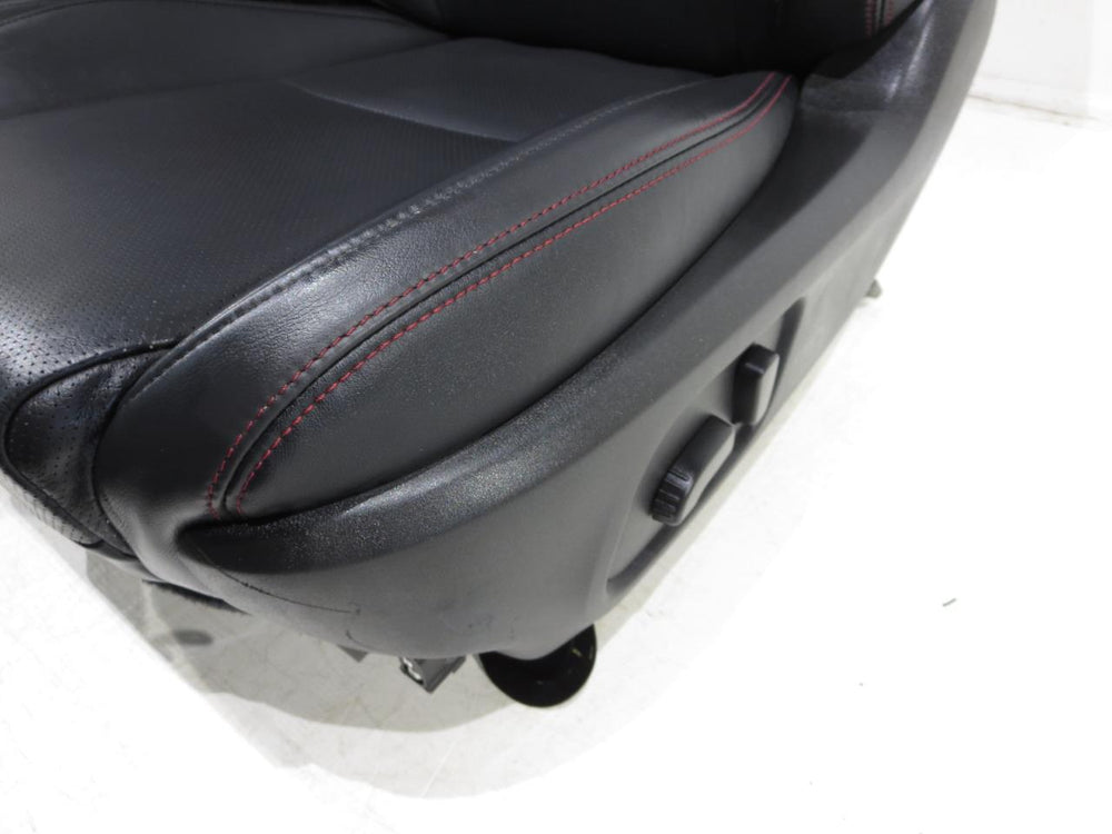 2015 - 2021 Subaru WRX Black Sport Leather Front Seats #356i | Picture # 10 | OEM Seats