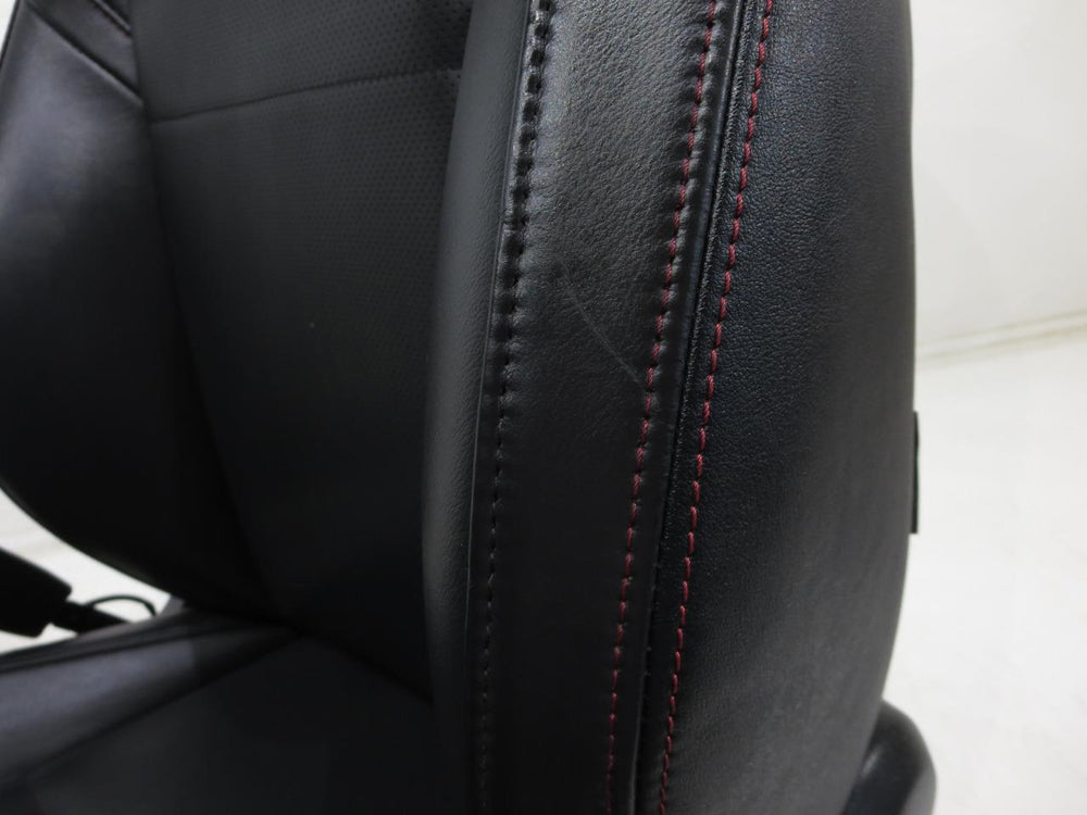 2015 - 2021 Subaru WRX Black Sport Leather Front Seats #356i | Picture # 13 | OEM Seats