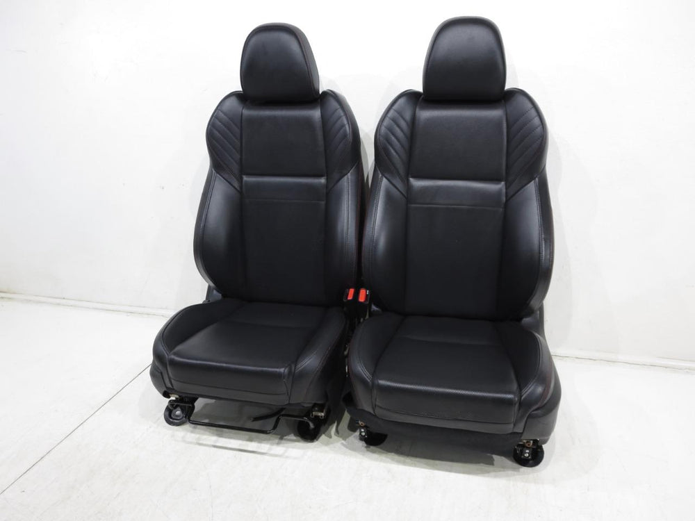 2015 - 2021 Subaru WRX Black Sport Leather Front Seats #356i | Picture # 14 | OEM Seats