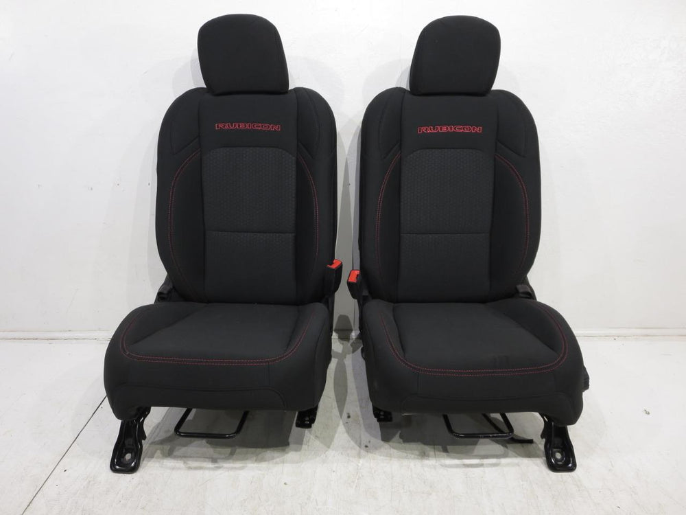 2018 - 2024 Jeep JL/JT Wrangler Gladiator Rubicon OEM Front Seats #361i | Picture # 13 | OEM Seats