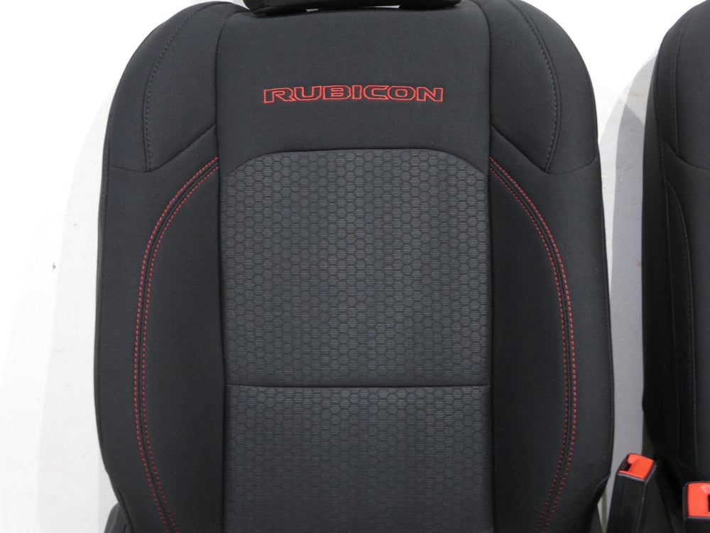 2018 - 2024 Jeep JL/JT Wrangler Gladiator Rubicon OEM Front Seats #361i | Picture # 3 | OEM Seats