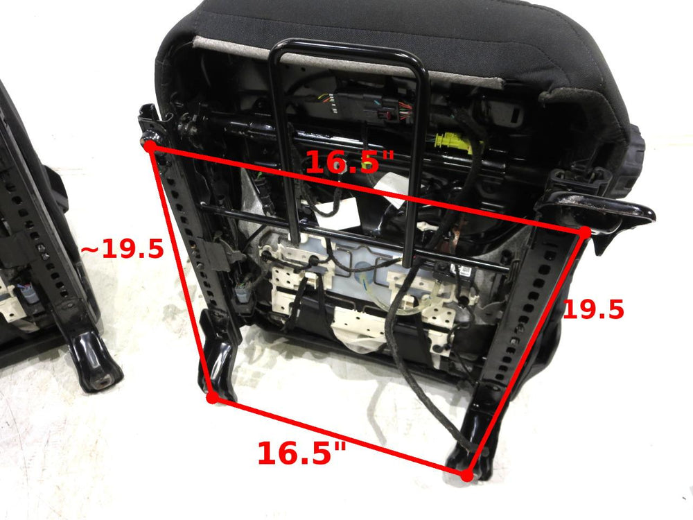 2018 - 2024 Jeep JL/JT Wrangler Gladiator Rubicon OEM Front Seats #361i | Picture # 22 | OEM Seats