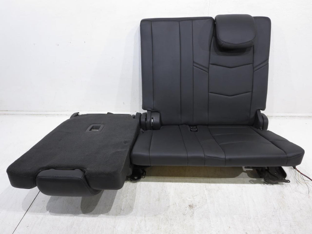 Cadillac Escalade 3rd Row Black Leather Seat GM 2015 2016 2017 2018 2019 2020 | Picture # 14 | OEM Seats