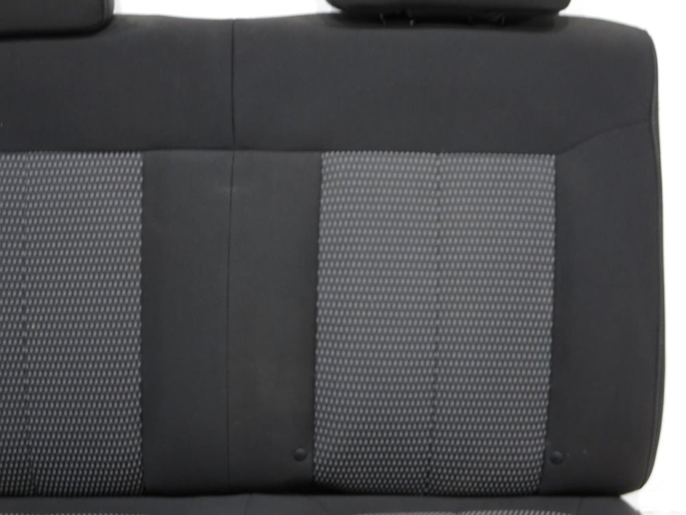 2009 - 2014 Ford F150 Extended Cab Black Cloth Rear Seat #145k | Picture # 4 | OEM Seats