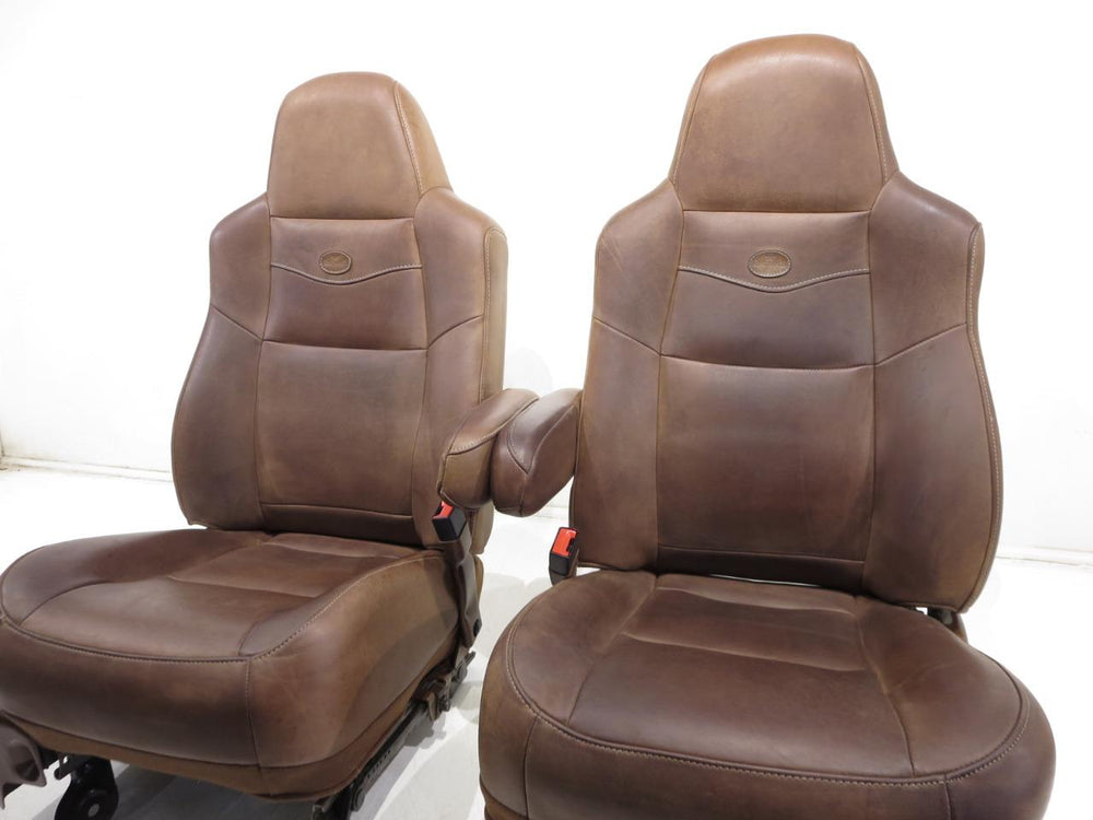 1999 - 2007 Ford F250 Super Duty King Ranch Leather Seats #5911 | Picture # 13 | OEM Seats