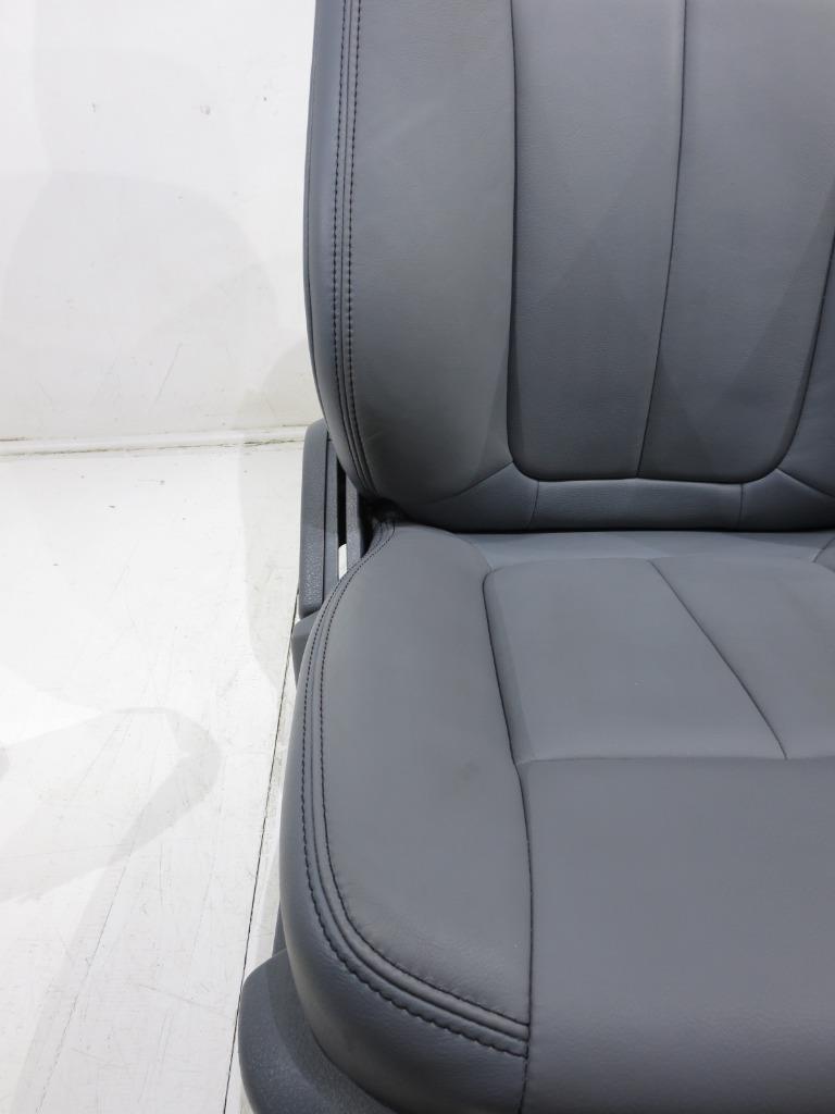 Ford F150 F-150 Oem Grey Leather Seats 2009 2010 2011 2012 2013 2014 | Picture # 5 | OEM Seats