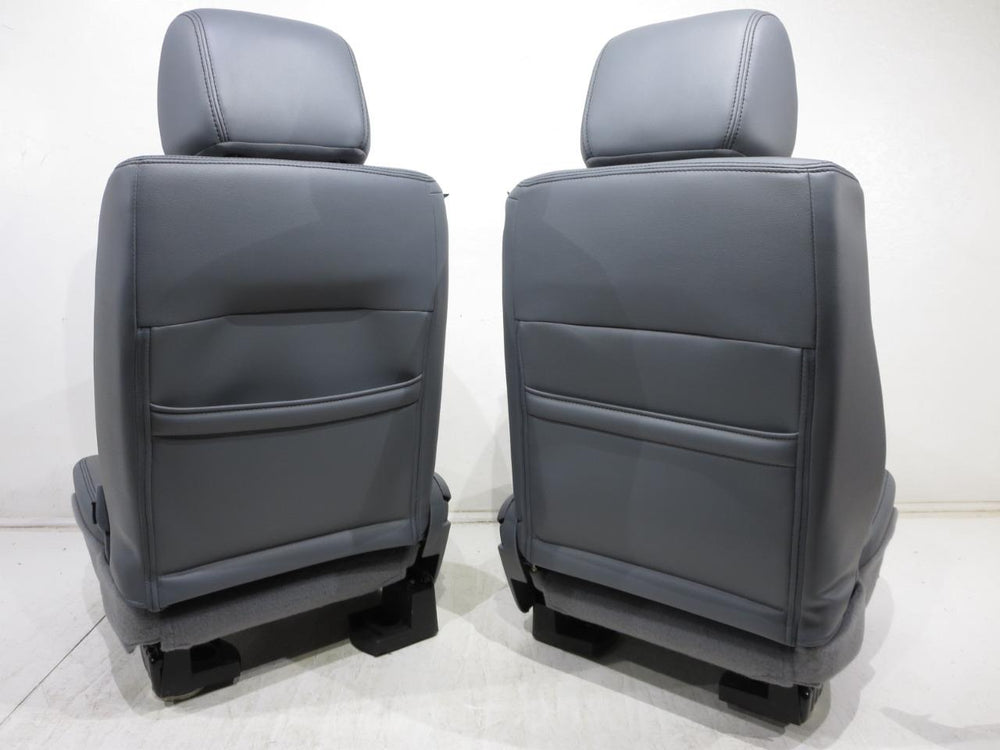 Ford F150 F-150 Oem Grey Leather Seats 2009 2010 2011 2012 2013 2014 | Picture # 14 | OEM Seats