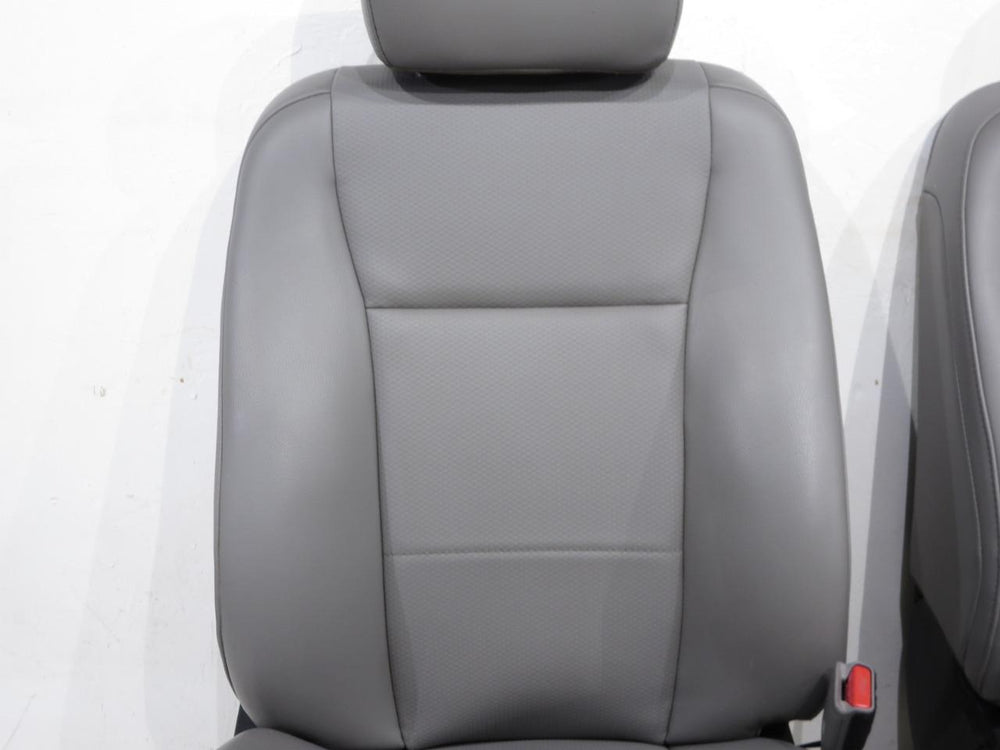 Ford F-150 Super Duty Crew Cab Vinyl Front Seats 2015 2016 2017 2018 2019 2020 | Picture # 11 | OEM Seats