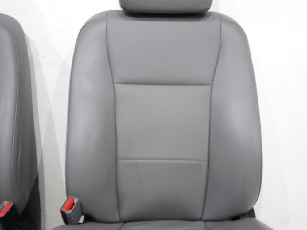 Ford F-150 Super Duty Crew Cab Vinyl Front Seats 2015 2016 2017 2018 2019 2020 | Picture # 12 | OEM Seats