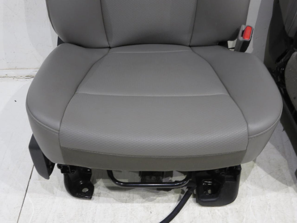 Ford F-150 Super Duty Crew Cab Vinyl Front Seats 2015 2016 2017 2018 2019 2020 | Picture # 3 | OEM Seats