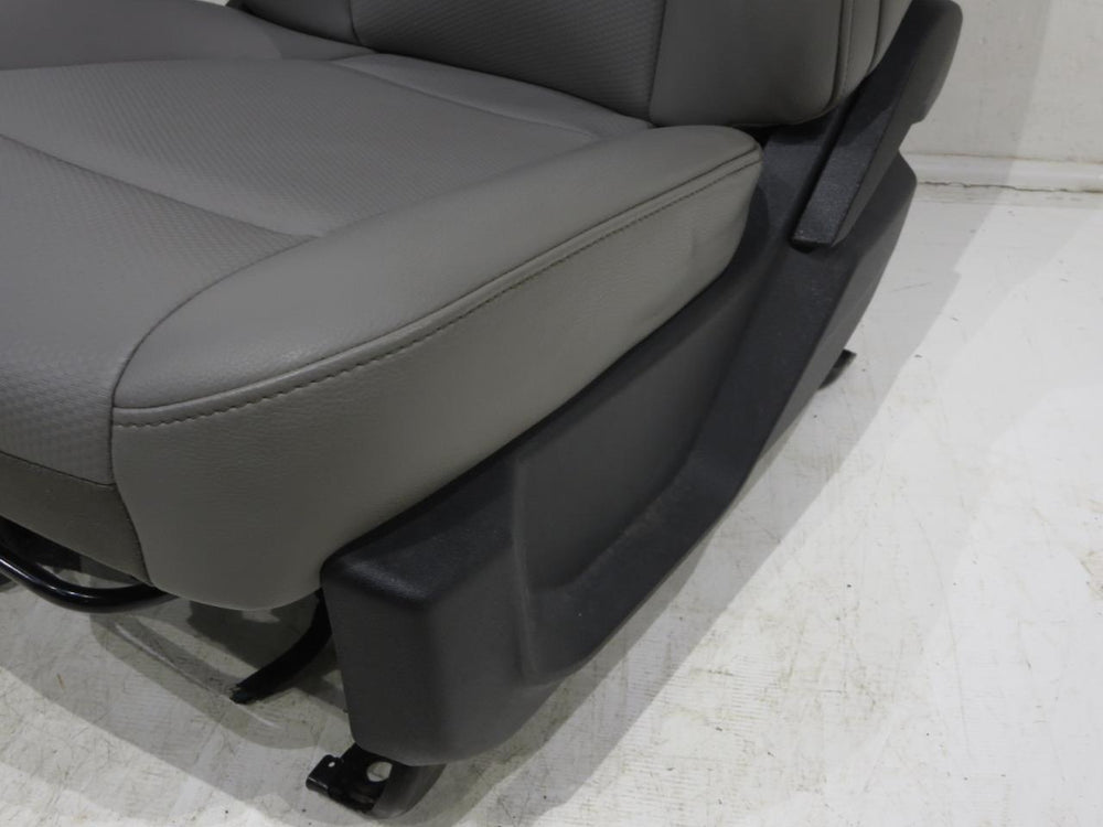 Ford F-150 Super Duty Crew Cab Vinyl Front Seats 2015 2016 2017 2018 2019 2020 | Picture # 6 | OEM Seats