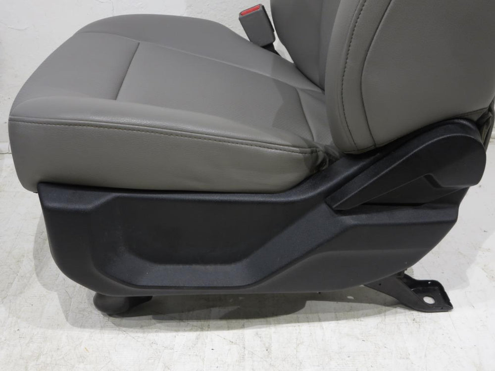 Ford F-150 Super Duty Crew Cab Vinyl Front Seats 2015 2016 2017 2018 2019 2020 | Picture # 8 | OEM Seats