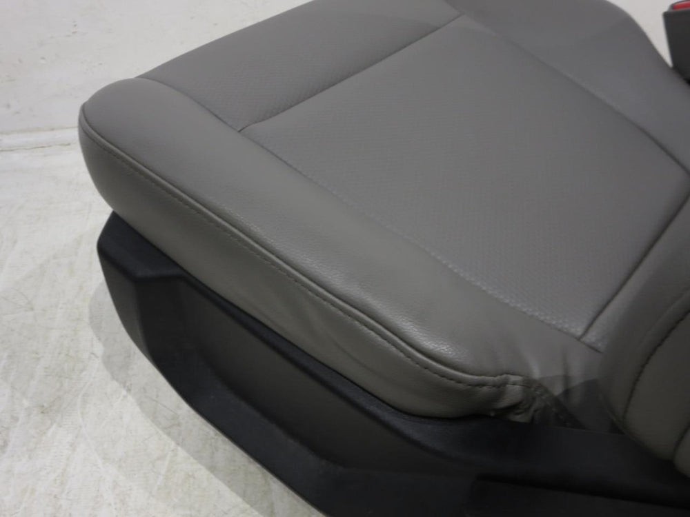 Ford F-150 Super Duty Crew Cab Vinyl Front Seats 2015 2016 2017 2018 2019 2020 | Picture # 10 | OEM Seats