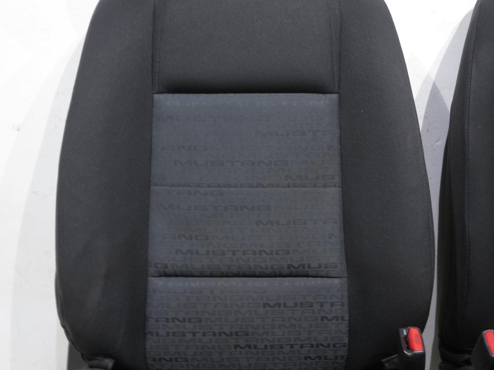 Ford Mustang Oem Black Cloth Front Seats 2005 2006 2007 2008 2009 | Picture # 5 | OEM Seats
