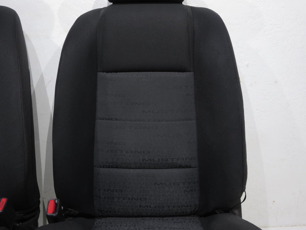 Ford Mustang Oem Black Cloth Front Seats 2005 2006 2007 2008 2009 | Picture # 6 | OEM Seats