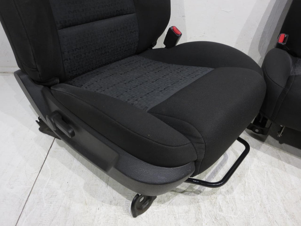 Ford Mustang Oem Black Cloth Front Seats 2005 2006 2007 2008 2009 | Picture # 11 | OEM Seats