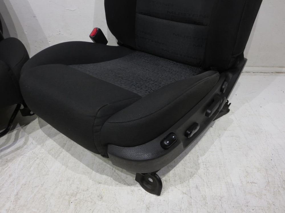 Ford Mustang Oem Black Cloth Front Seats 2005 2006 2007 2008 2009 | Picture # 12 | OEM Seats