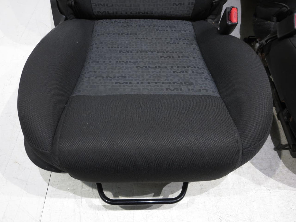 Ford Mustang Oem Black Cloth Front Seats 2005 2006 2007 2008 2009 | Picture # 3 | OEM Seats