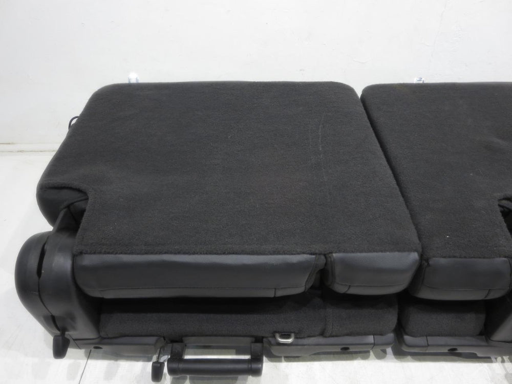 2007 - 2014 GM Tahoe Suburban Escalade Yukon Black Leather 3rd Row Seat #406i | Picture # 13 | OEM Seats