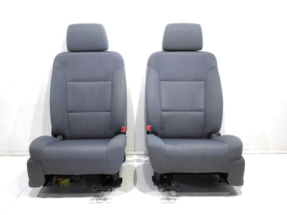 Chevy Silverado Gmc Sierra Oem Gray Cloth Seats 2014 2015 2016 2017 2018 ' | Picture # 15 | OEM Seats