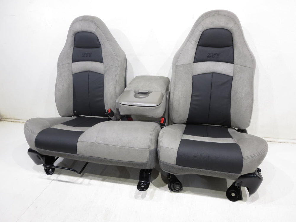New Ford F-150 F150 Svt Lightning Oem Seats Leather Unisuede 1997 1998 1999 2000 2001 2002 2003 | Picture # 16 | OEM Seats