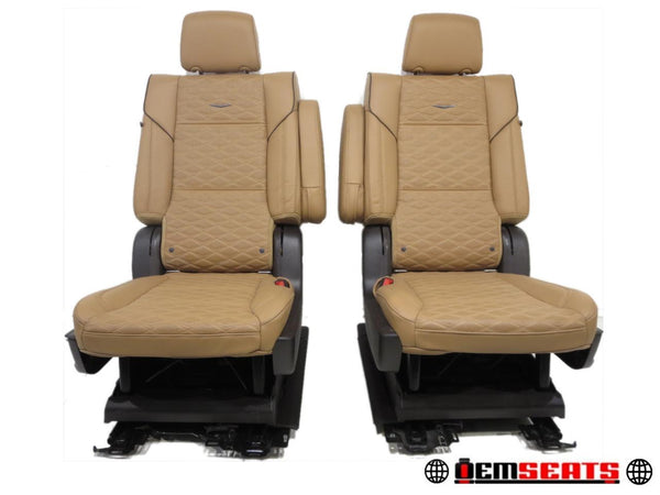 2022 Escalade Brandy Leather 2nd Row Seats