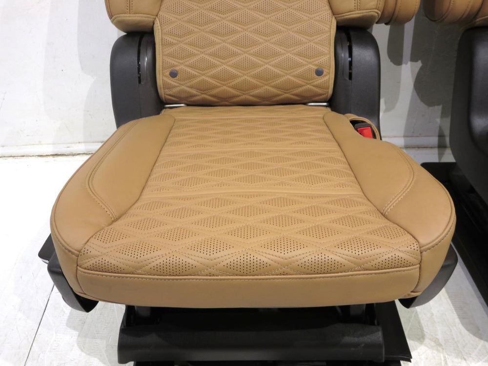 2021 - 2024 Brandy Leather Cadillac Escalade 2nd Row Bucket Seats #421i | Picture # 5 | OEM Seats