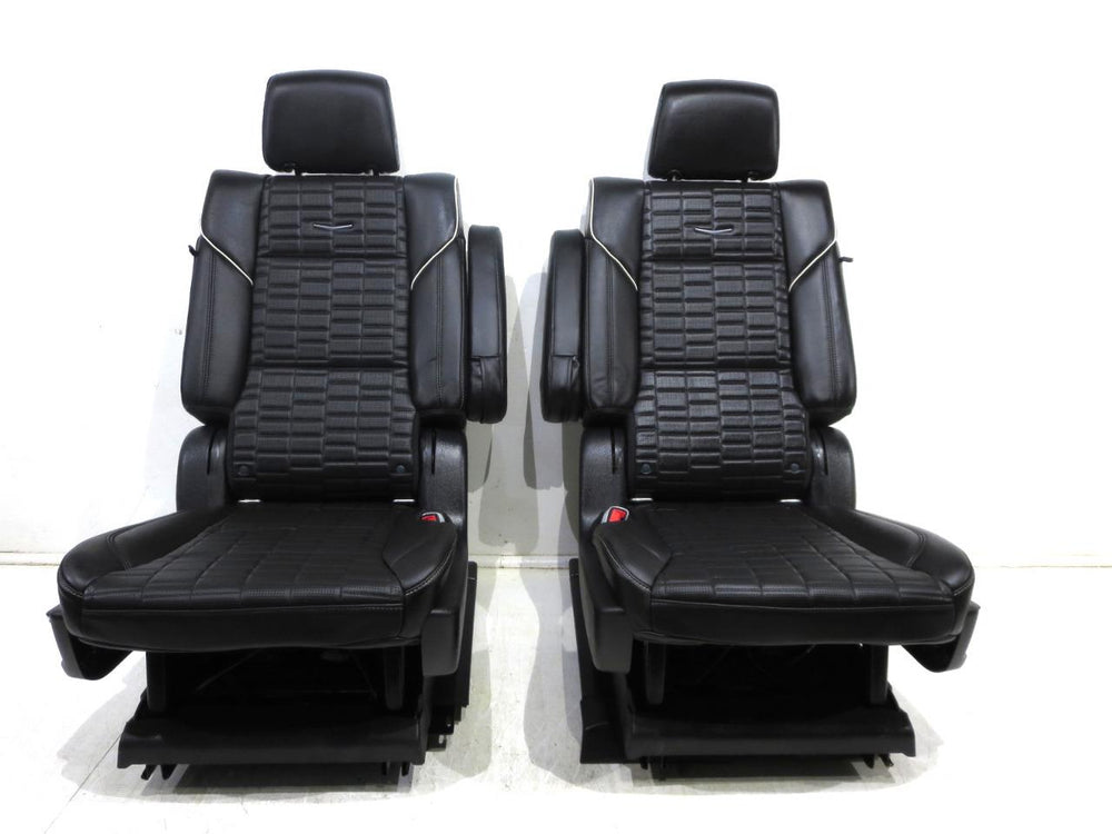 2019 - 2024 Cadillac Escalade Platinum Black Leather 2nd Row Bucket Seats | Picture # 15 | OEM Seats