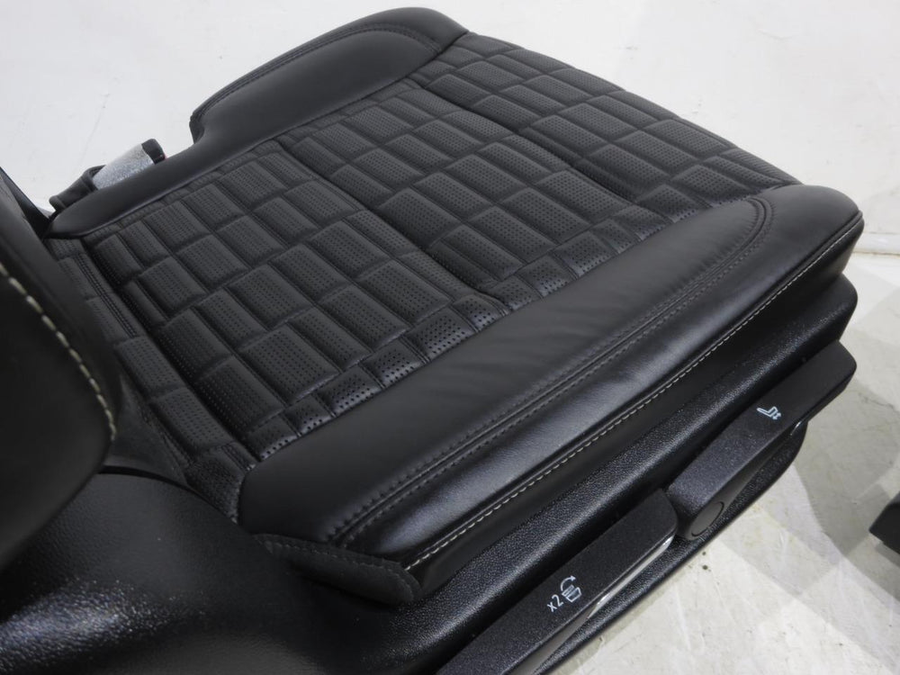 2019 - 2024 Cadillac Escalade Platinum Black Leather 2nd Row Bucket Seats | Picture # 9 | OEM Seats
