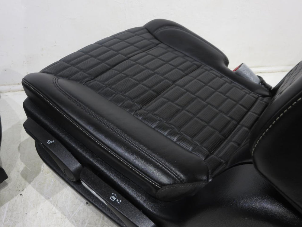 2019 - 2024 Cadillac Escalade Platinum Black Leather 2nd Row Bucket Seats | Picture # 10 | OEM Seats