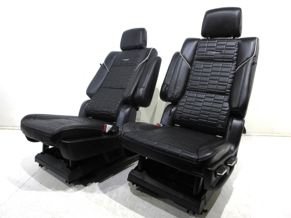2019 - 2024 Cadillac Escalade Platinum Black Leather 2nd Row Bucket Seats | Picture # 16 | OEM Seats