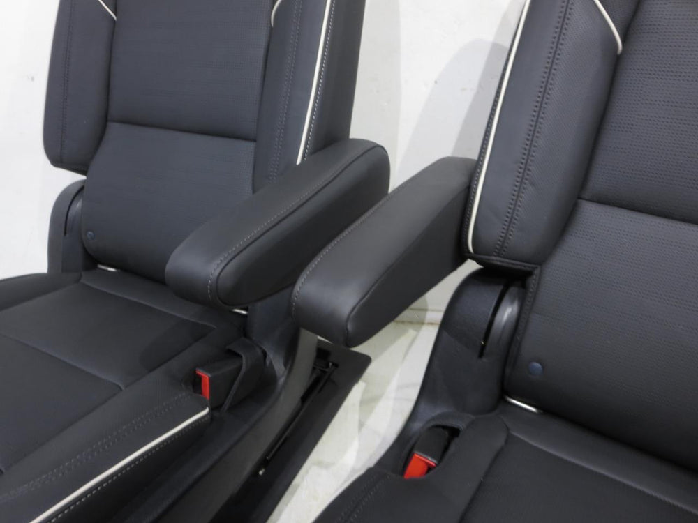 2019 - 2024 Cadillac Escalade Premium Black Leather 2nd Row Bucket Seats | Picture # 8 | OEM Seats