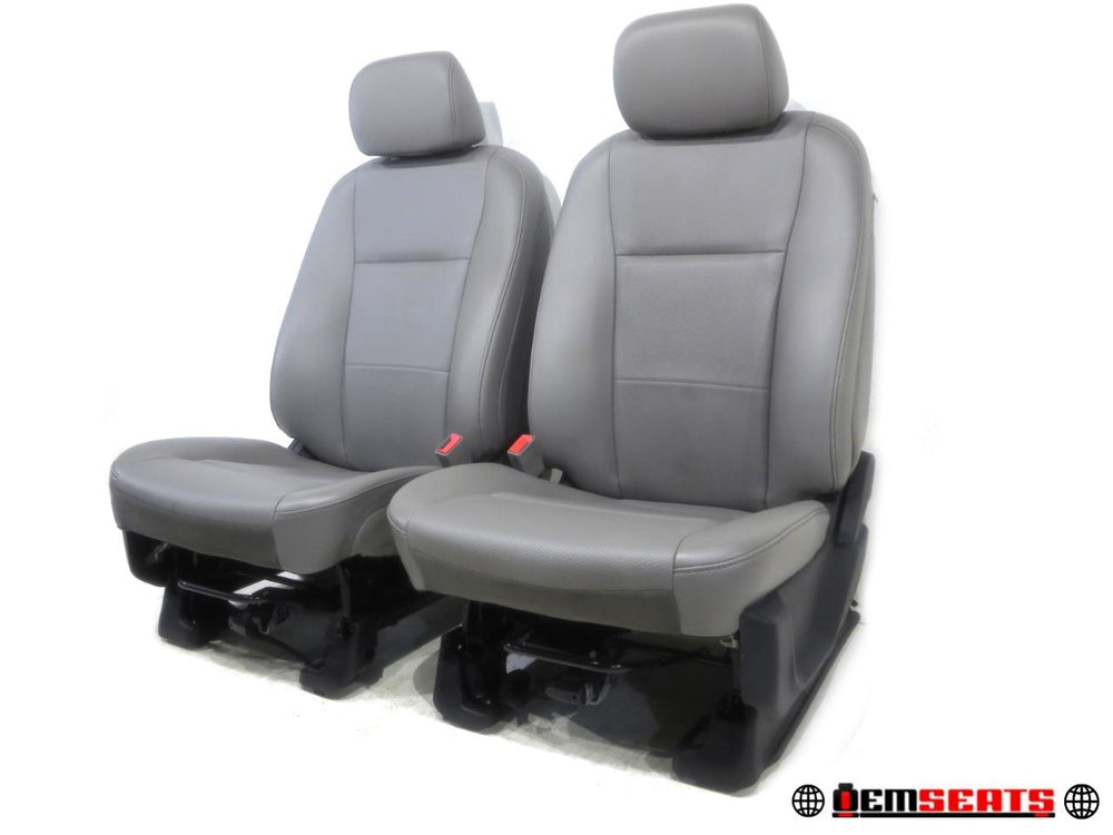 Ford F-150 Super Duty Crew Cab Vinyl Front Seats 2015 2016 2017 2018 2019 2020 | Picture # 1 | OEM Seats