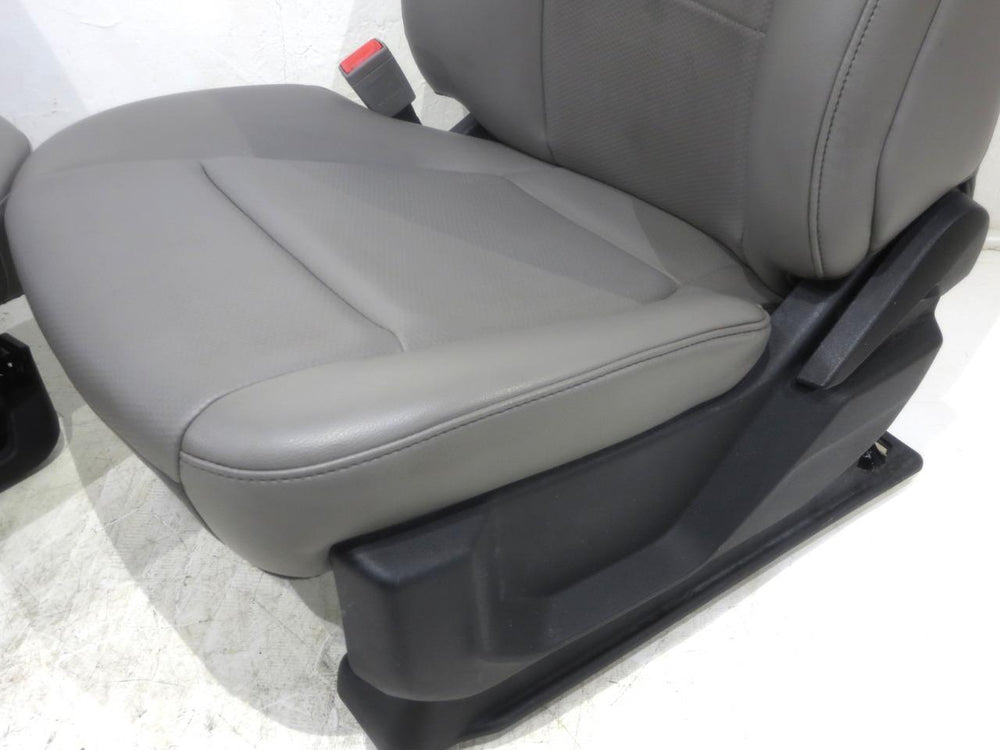 Ford F-150 Super Duty Crew Cab Vinyl Front Seats 2015 2016 2017 2018 2019 2020 | Picture # 8 | OEM Seats