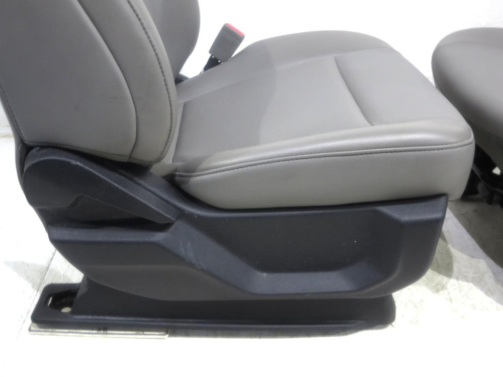 Ford F-150 Super Duty Crew Cab Vinyl Front Seats 2015 2016 2017 2018 2019 2020 | Picture # 9 | OEM Seats