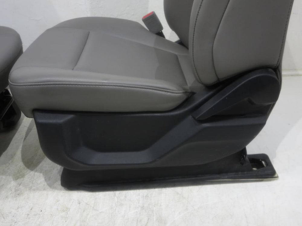Ford F-150 Super Duty Crew Cab Vinyl Front Seats 2015 2016 2017 2018 2019 2020 | Picture # 10 | OEM Seats