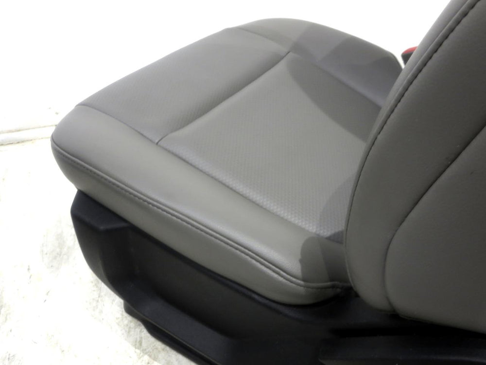 Ford F-150 Super Duty Crew Cab Vinyl Front Seats 2015 2016 2017 2018 2019 2020 | Picture # 12 | OEM Seats
