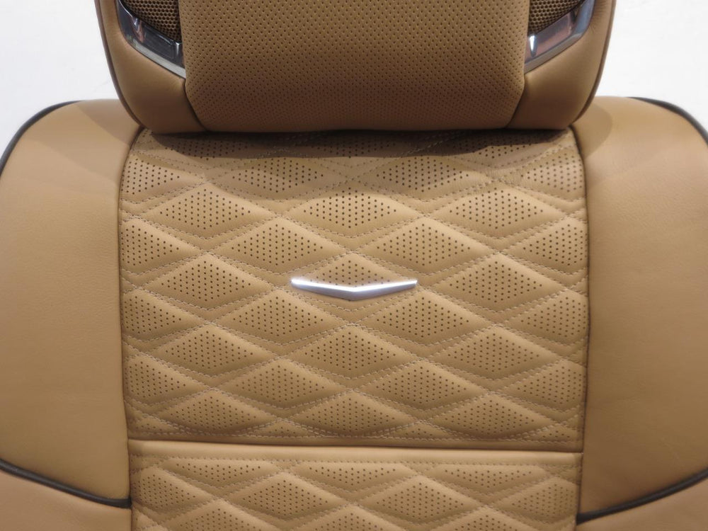 Cadillac Escalade Sport Oem Brandy Leather Heat Air Conditioned Seats 2021 2022 | Picture # 11 | OEM Seats