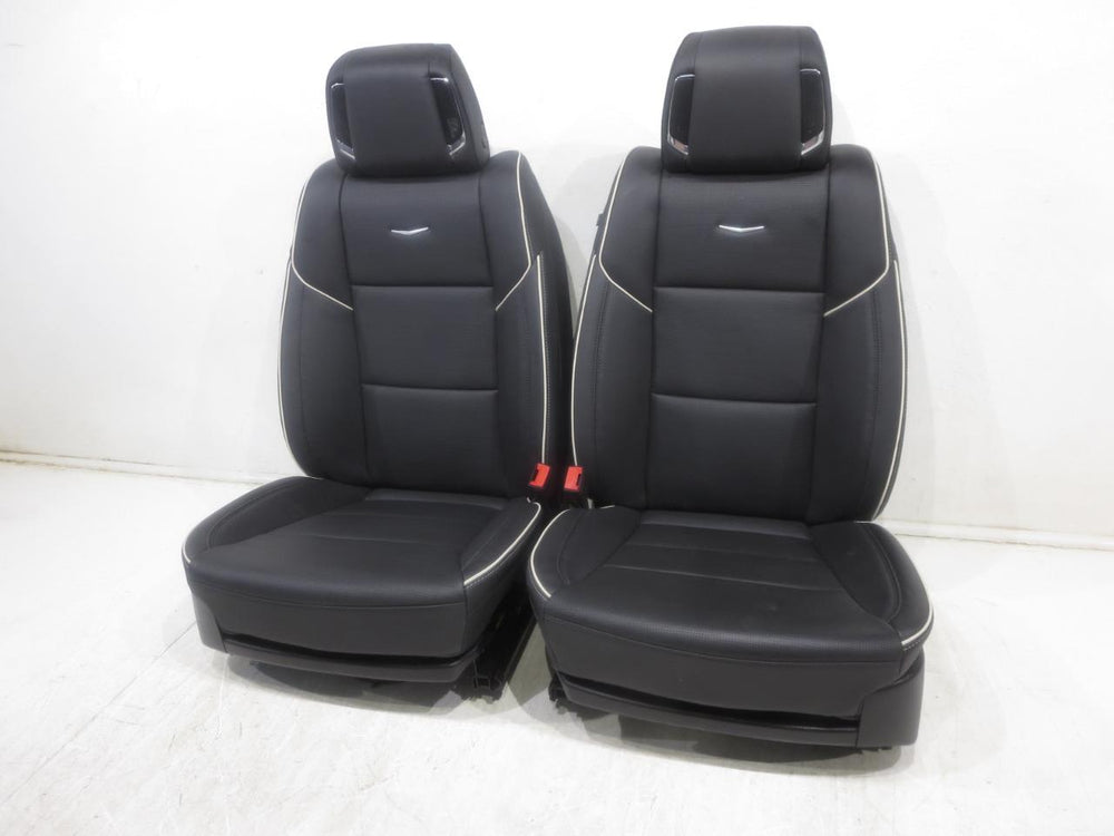 Cadillac Escalade Luxury Oem Black Leather Heat Ac Cooled Seats 2021 2022 | Picture # 15 | OEM Seats