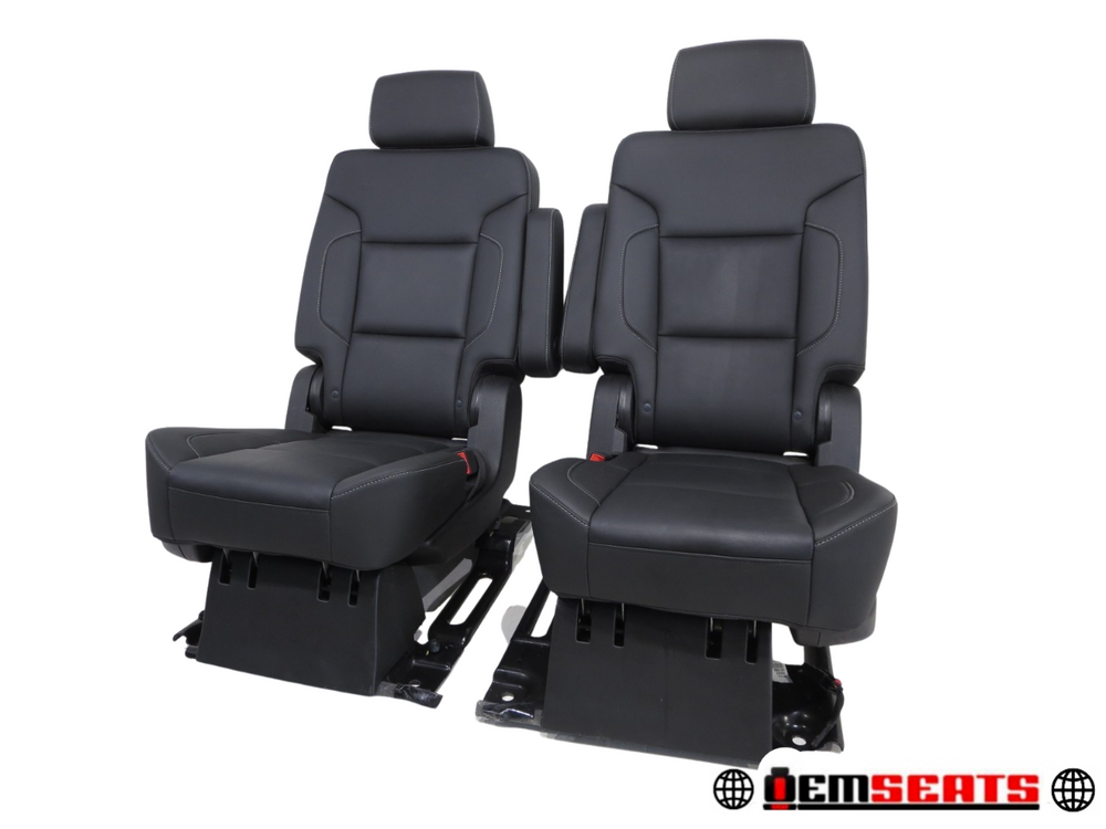 Chevy Tahoe Gmc Yukon Heated Rear Bucket Seats 2015 2016 2017 2018 2019 2020 | Picture # 1 | OEM Seats