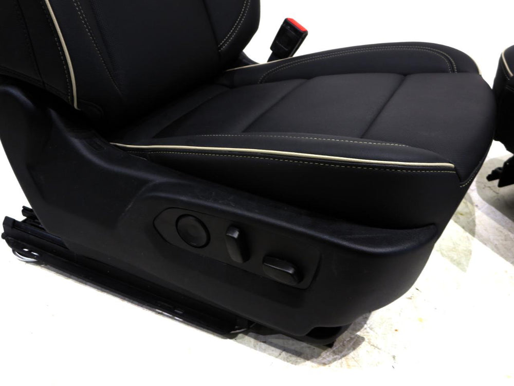 Chevy Gmc Tahoe Yukon Suburban Oem Black Leather Heated Cooled Seats 2021 2022 | Picture # 7 | OEM Seats