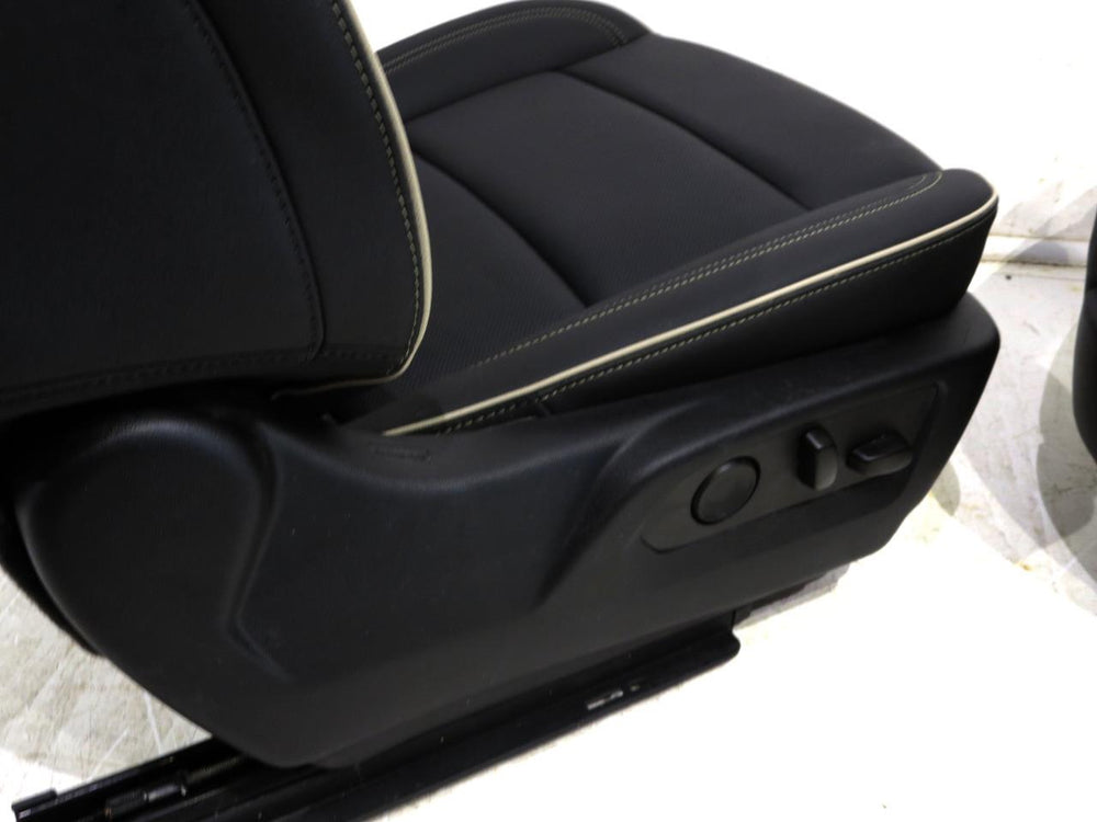 Chevy Gmc Tahoe Yukon Suburban Oem Black Leather Heated Cooled Seats 2021 2022 | Picture # 9 | OEM Seats
