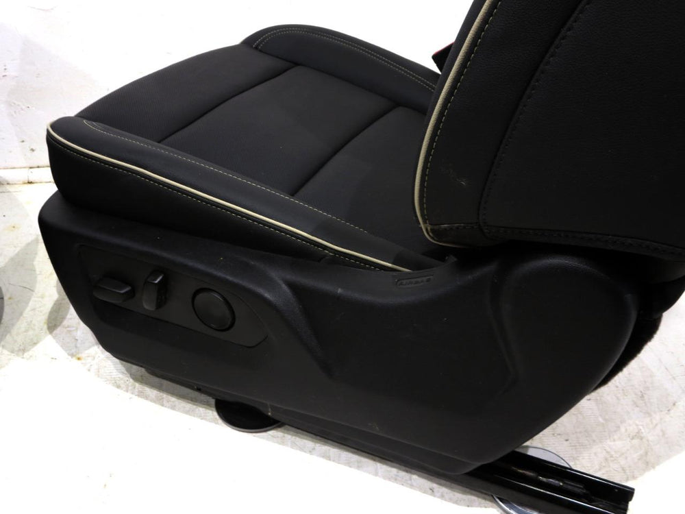 2021 - 2024 Chevy Gmc Tahoe Yukon Suburban Oem Black Leather Heated Cooled Seats | Picture # 10 | OEM Seats