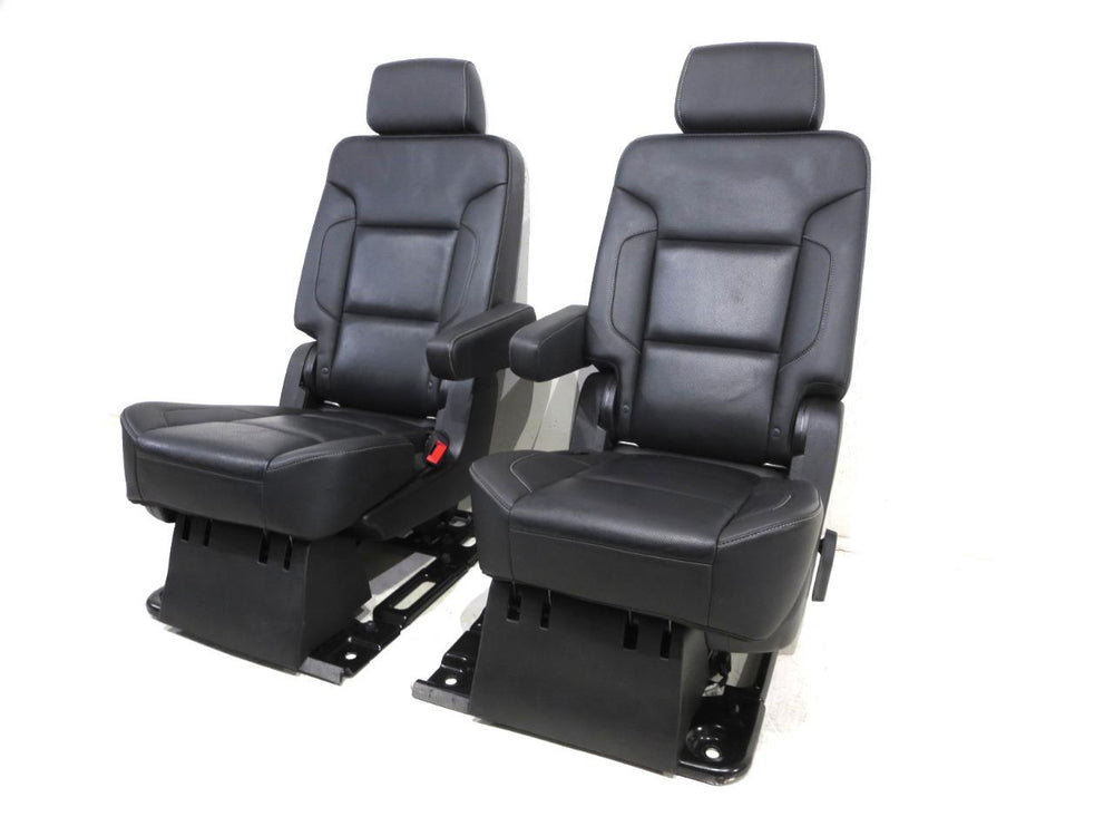 Gmc Yukon Xl Chevy Suburban Rear Bucket Seats 2015 2016 2017 2018 2019 2020 | Picture # 3 | OEM Seats