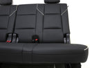 Cadillac Escalade 3rd Row Seat, 2021 - 2024  Black Leather White Piping #491i | Picture # 15 | OEM Seats
