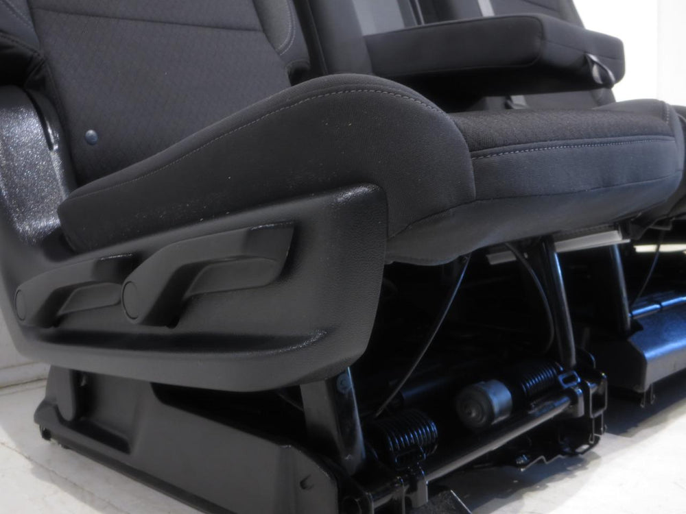 2021 - 2024 Chevy Tahoe Suburban 2nd Row Bench Seat Black Cloth #496i | Picture # 11 | OEM Seats