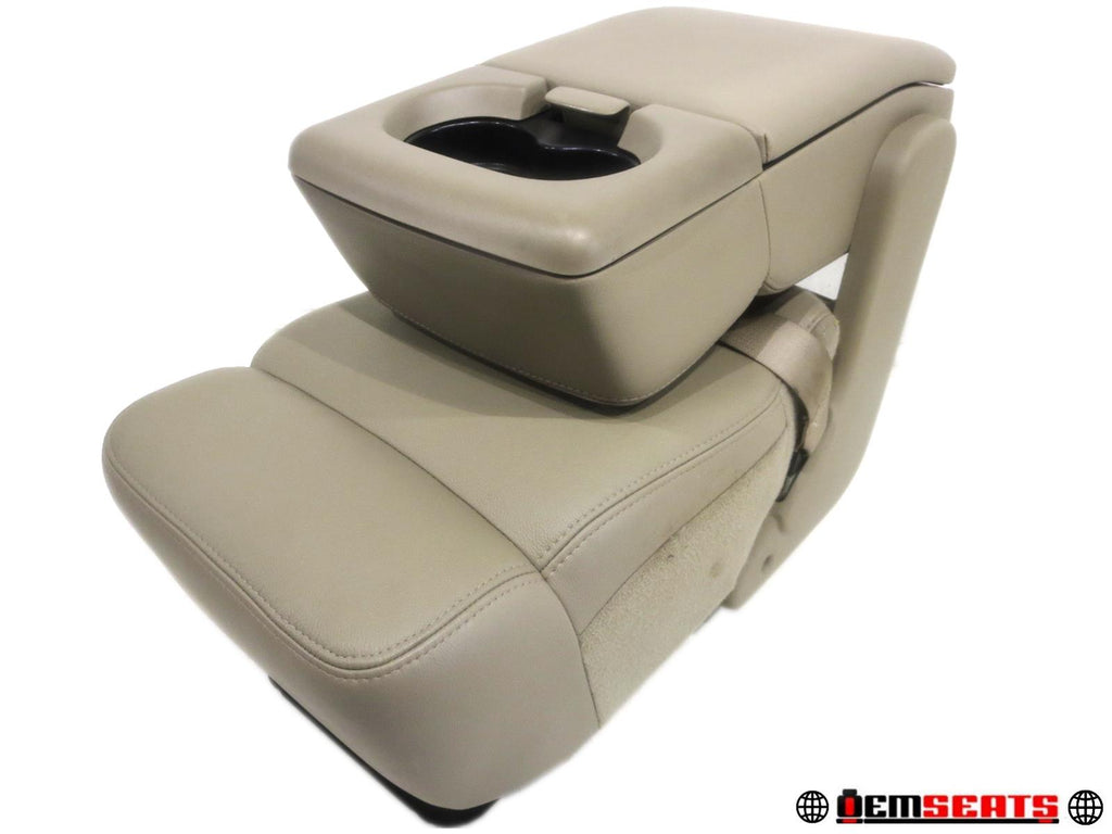 2004 - 2008 Ford F150 Jump Seat for Sale, OEM Tan Leather #155k