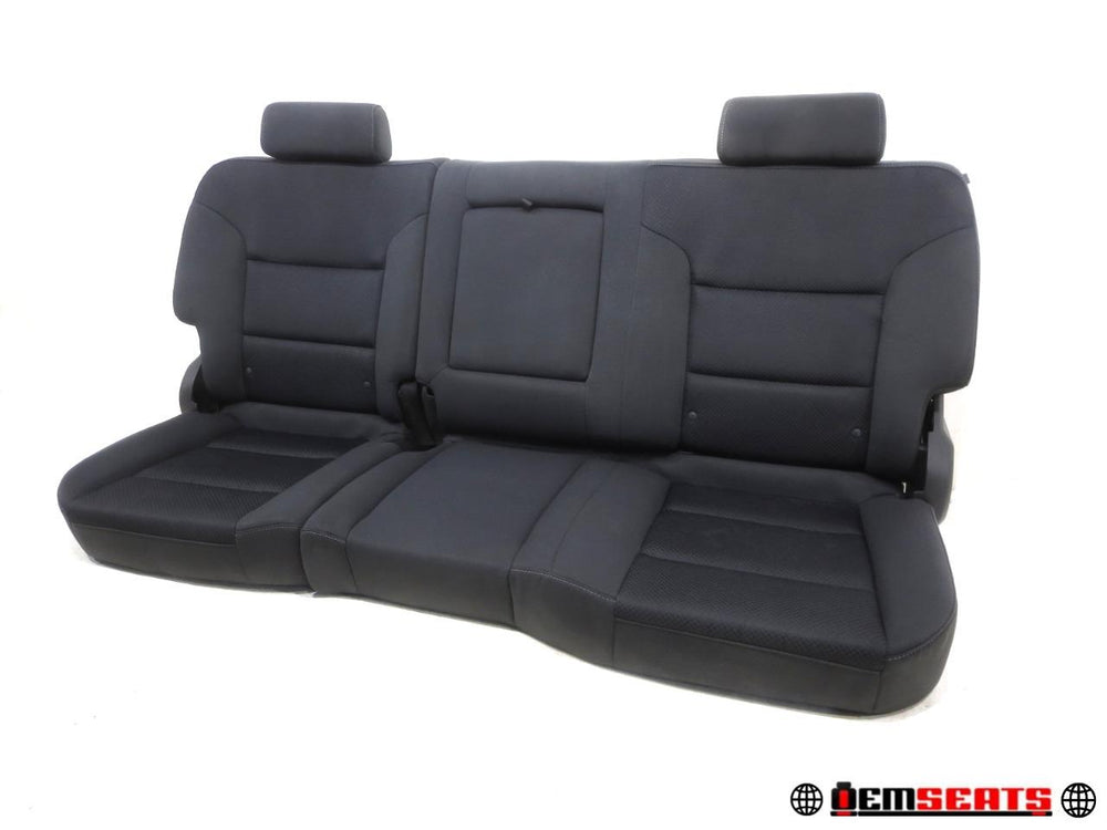 Chevy Silverado Gmc Sierra Crew Cab Cloth Rear Seats 2014 2015 2016 2017 2018 | Picture # 1 | OEM Seats