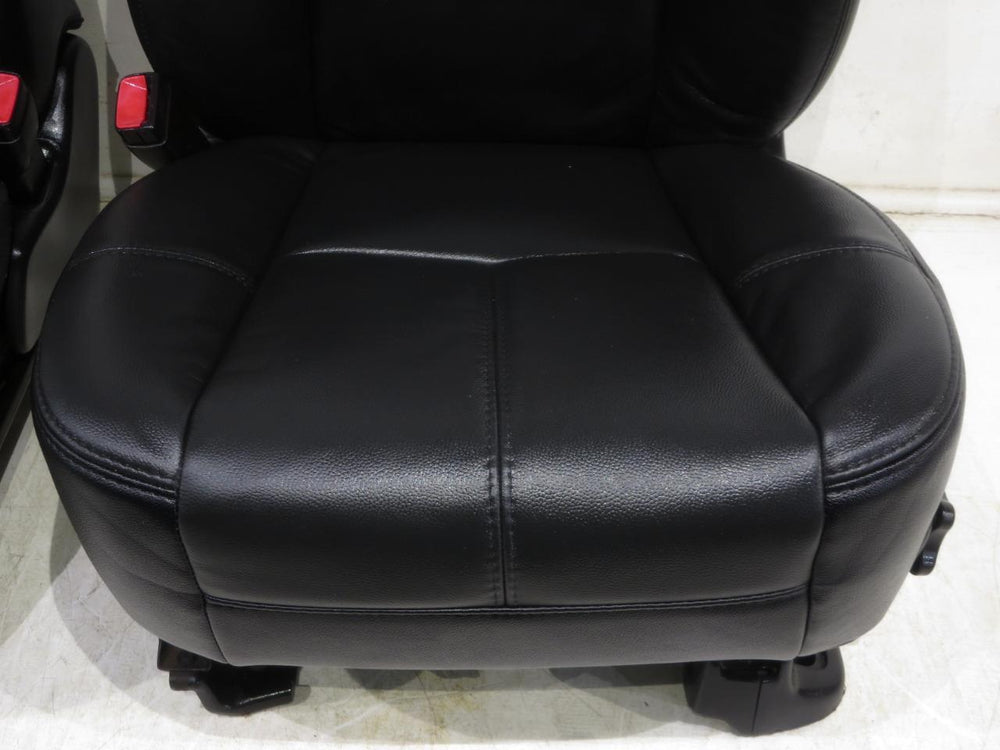 Gm Silverado Tahoe Black Leather Seats 2007 2008 2009 2010 2011 2012 2013 2014 ' | Picture # 4 | OEM Seats